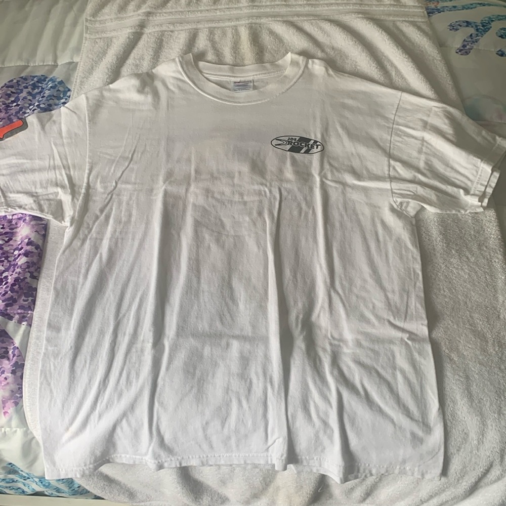 Men’s Joe Rocket 🚀 t-shirt s/s white XL